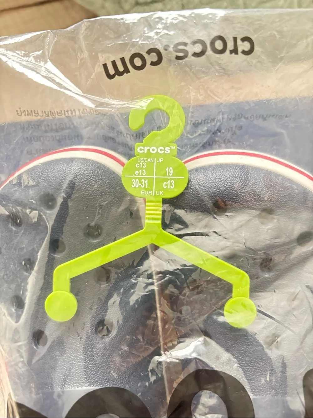CROCS new packaging